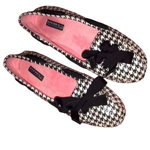 Sperry topsider houndstooth flats